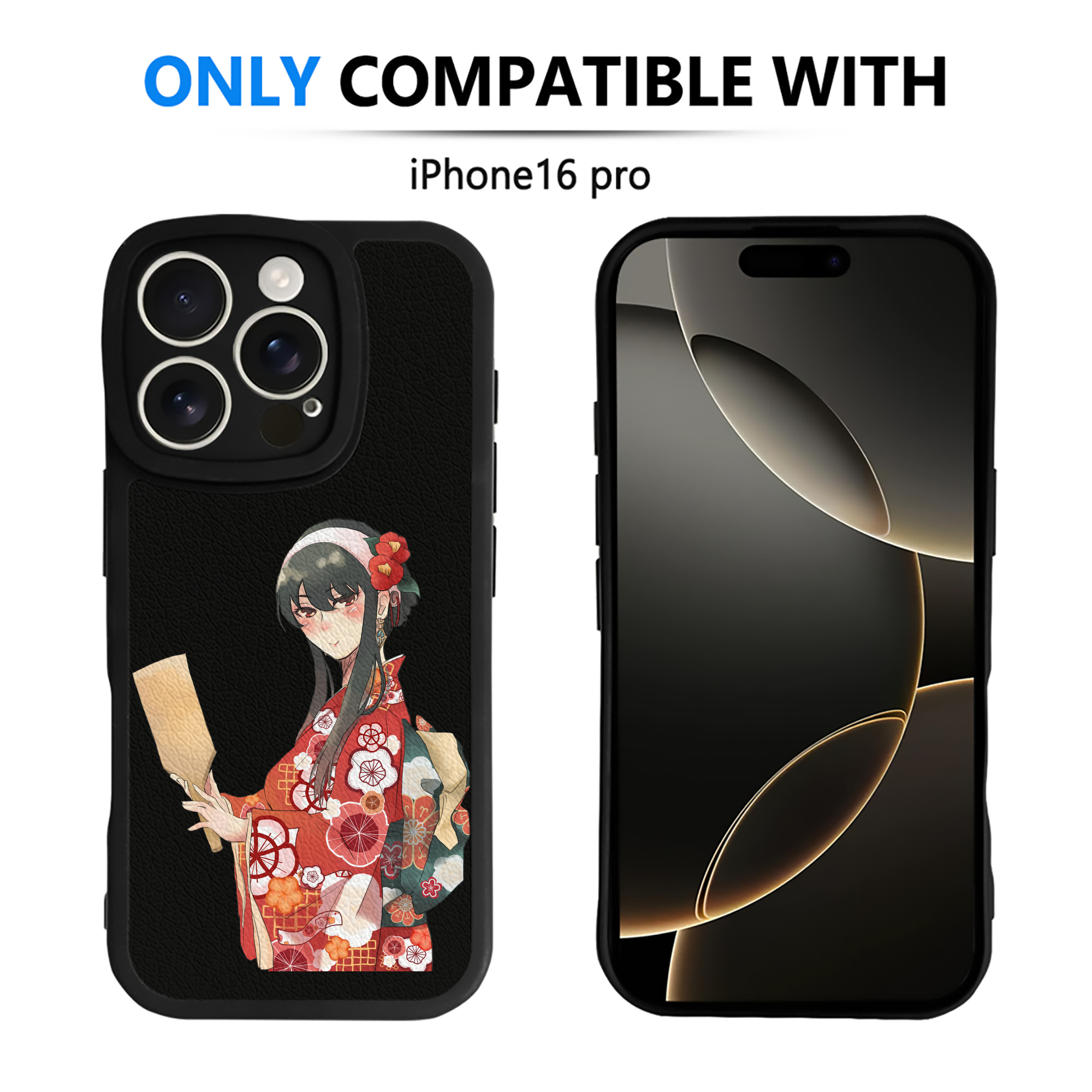 （画像用） SPY×FAMILY间谍家家酒 【iPhone 16シリーズ対応】シリコンスマホケース（レザー調） 材質：シリコン
